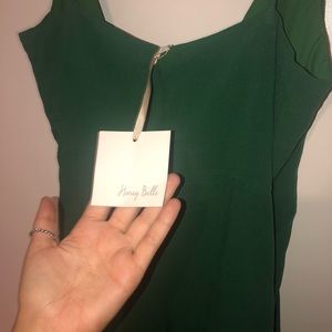 Honey Belle Other - NWT - Green Romper Honey Belle Other - NWT - Green Romper